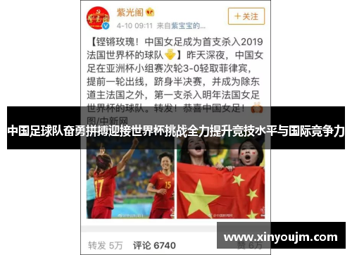 中国足球队奋勇拼搏迎接世界杯挑战全力提升竞技水平与国际竞争力